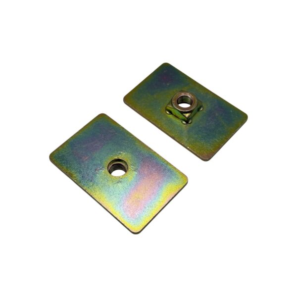 Reinforcing Plate Captivating Nut - 7/16 Thread - Seatbelt Mounting Anchor Plate x2 - Image 4