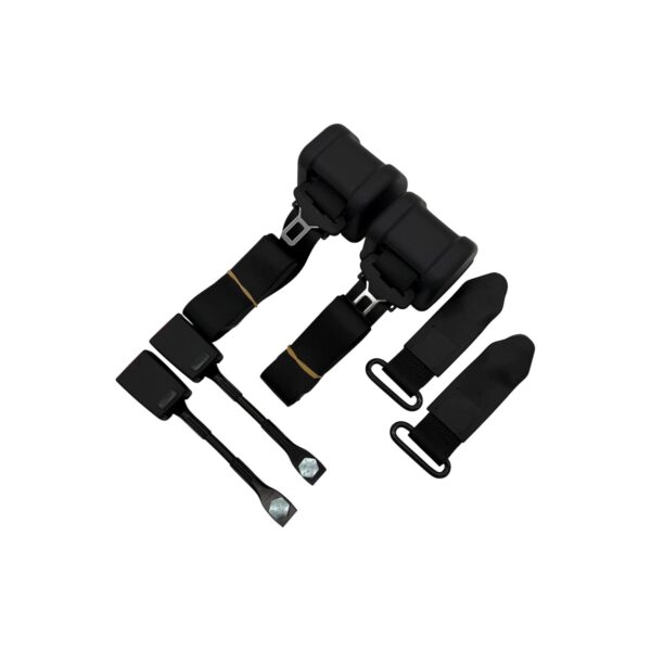 C3 CORVETTE RETRACTABLE TOP MOUNT FRONT SEATBELT KIT