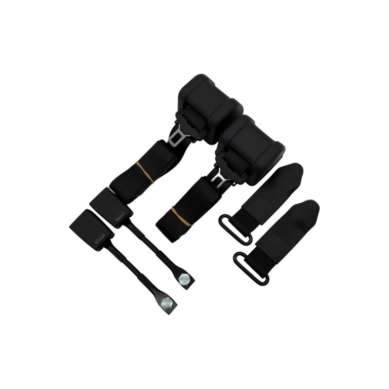 C3 CORVETTE RETRACTABLE TOP MOUNT FRONT SEATBELT KIT