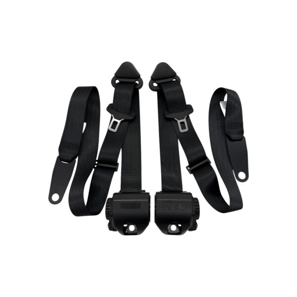 On Pillar Retractable 90*/90* 2 Point Lap Sash Seatbelt