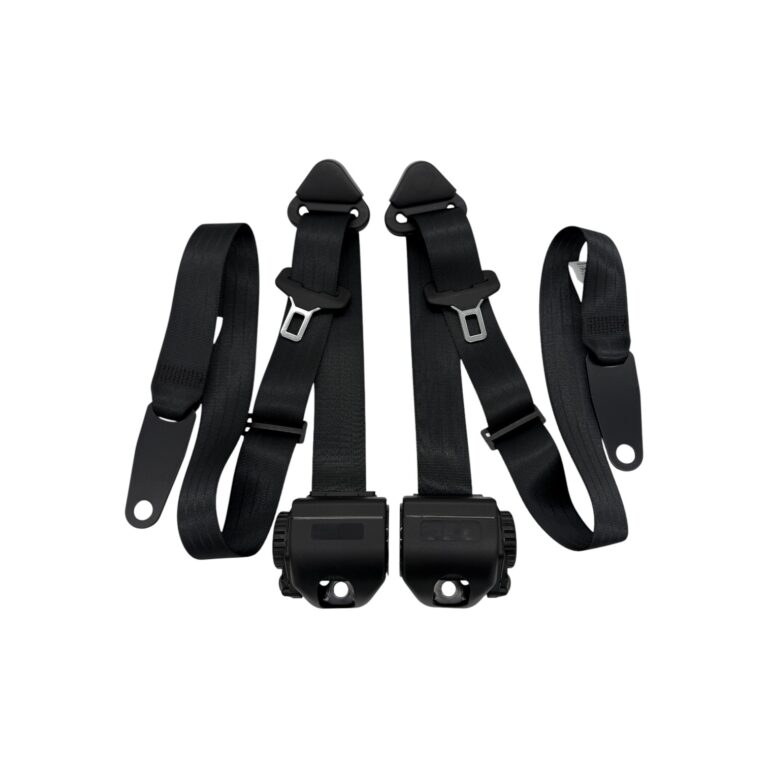 On Pillar Retractable 90*/90* 2 Point Lap Sash Seatbelt