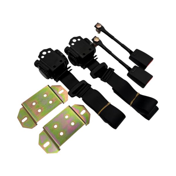 Chevrolet Camaro Trans Am Firebird Retractable 2x Roof Mount Front Seatbelt Set - Image 2